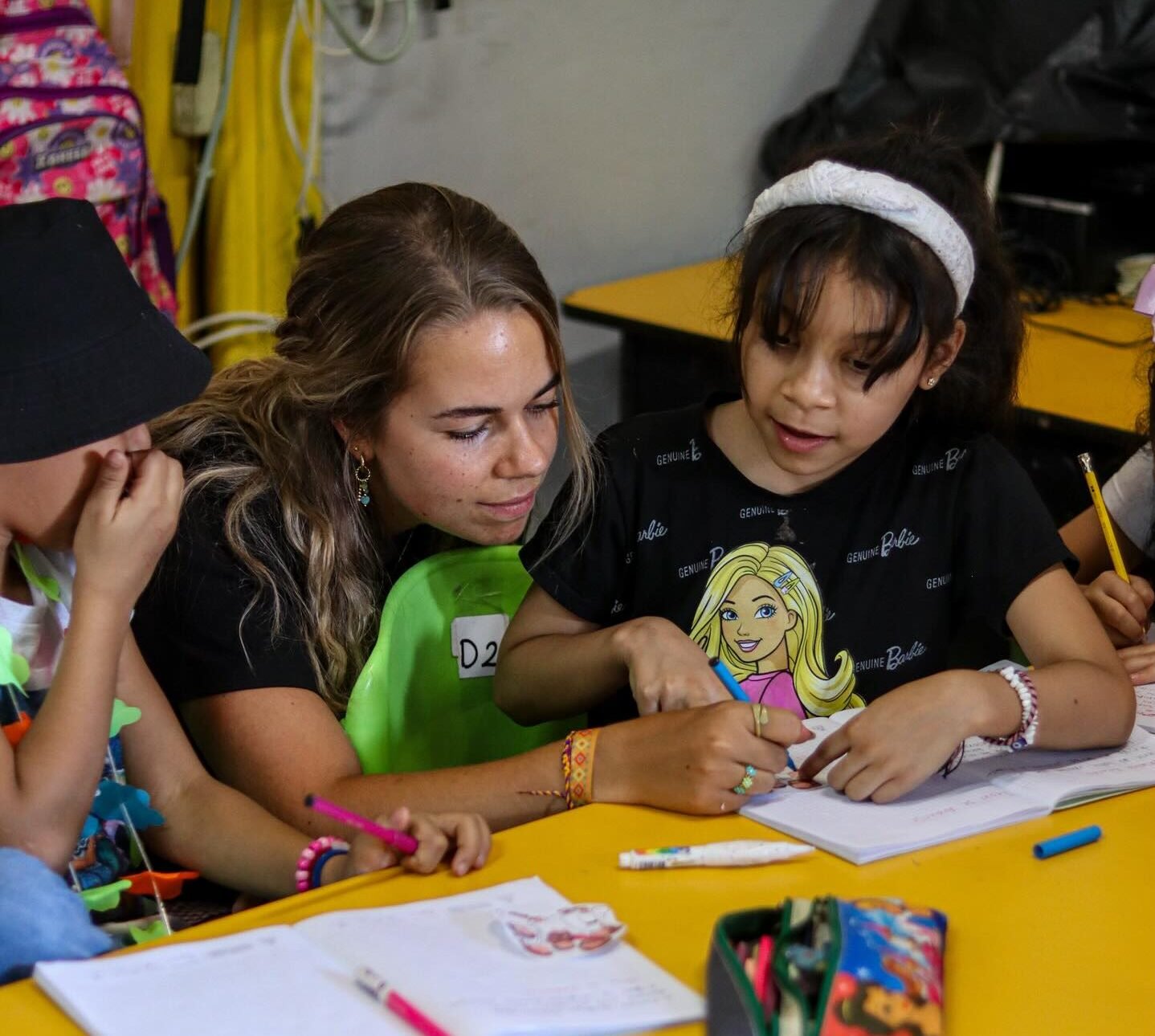 volunteer in Medellín with DNfG